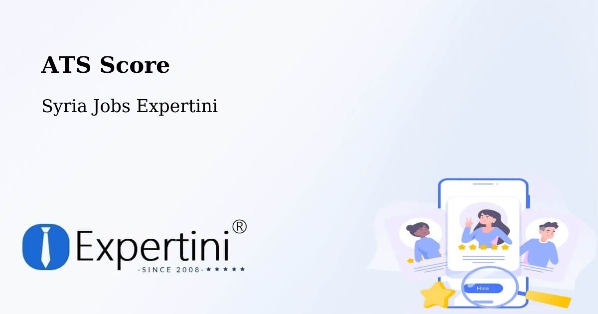 Resume ATS Score & Job Description Match Tool – At Tall - Syria Jobs Expertini