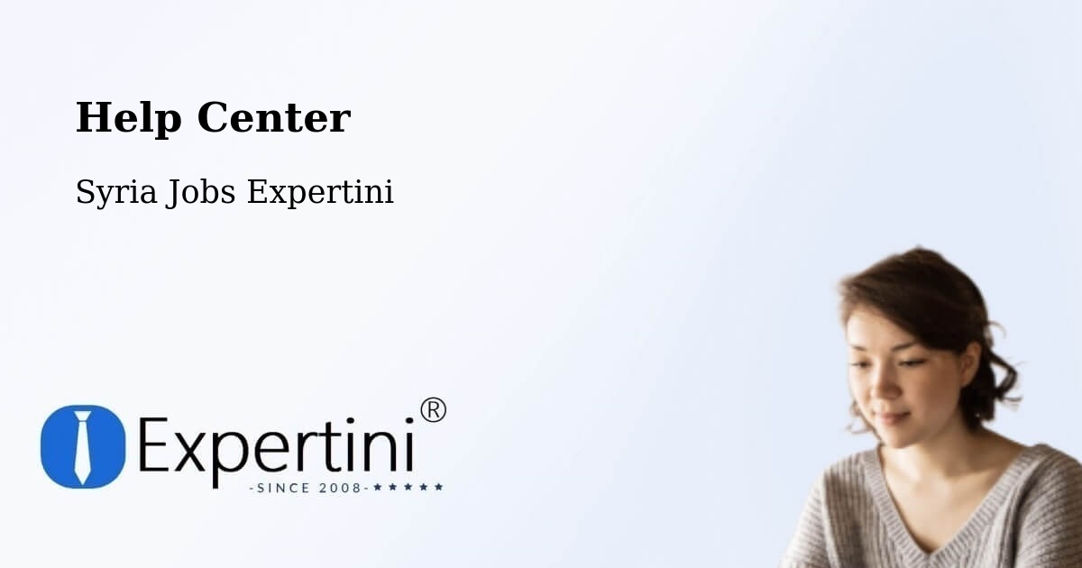 Help Center – At Tall - Syria Jobs Expertini