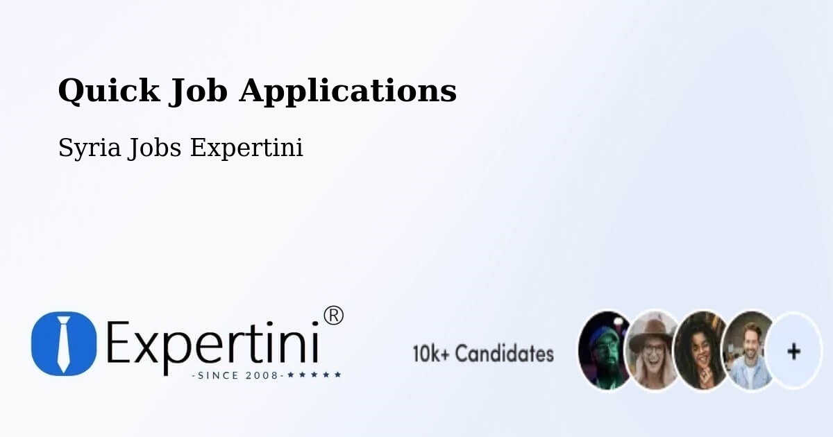 Quick Apply Feature – At Tall - Syria Jobs Expertini